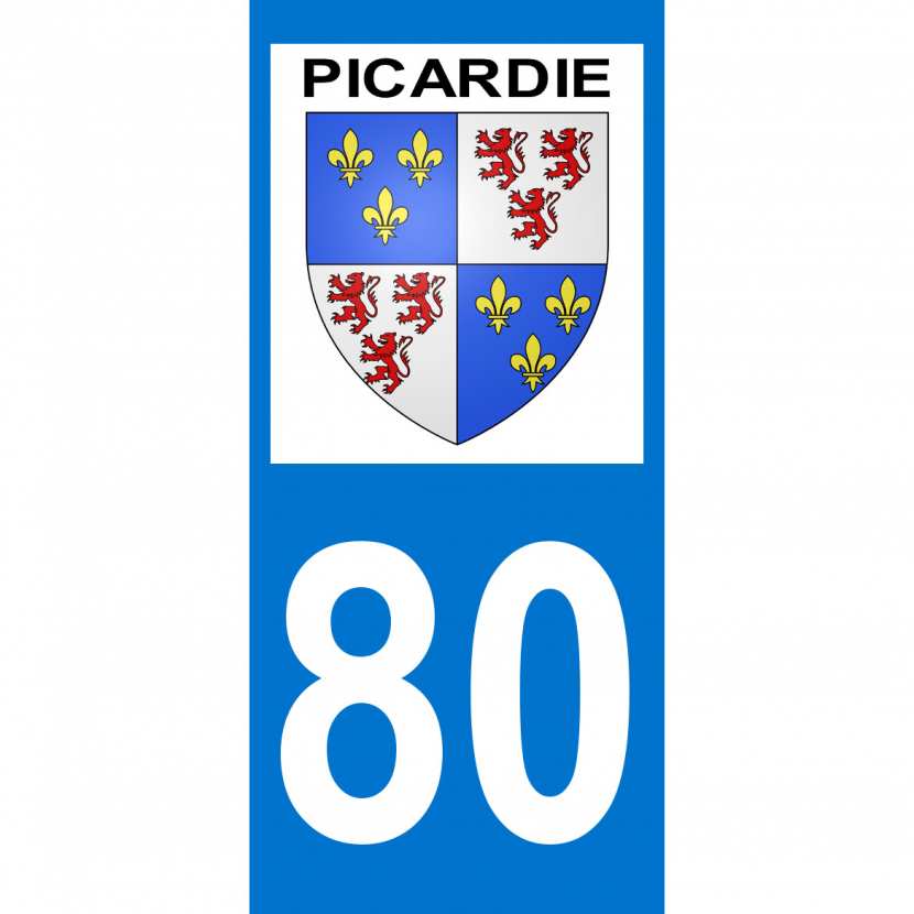 Insigne émaillé Picardie – Blason Région – Pin's Tourisme Français